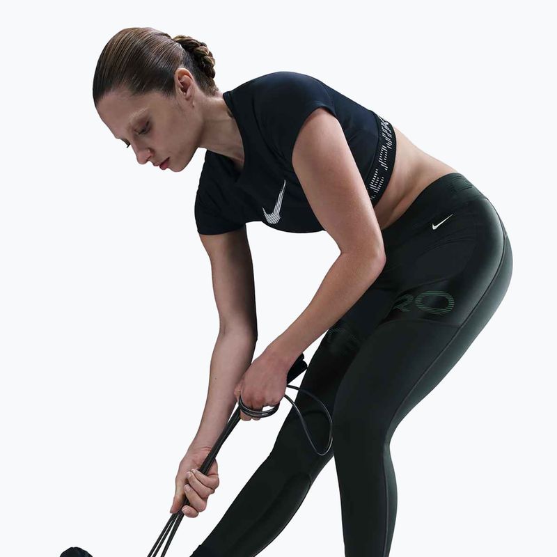 Női edzőleggings Nike Pro Sculpt High-Waisted 7/8 seaweed/vintage green/white 5