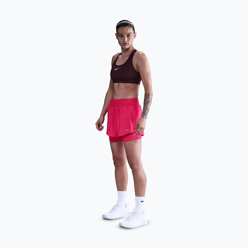 Női rövidnadrág Nike One Dri-Fit High-Waisted 3" 2In1 rush pink 2