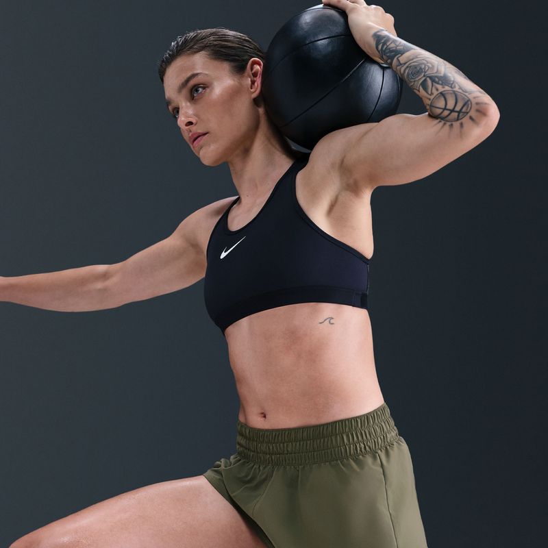 Női rövidnadrág Nike One Dri-Fit 3" medium olive 10