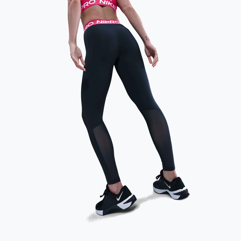 Női leggings Nike Pro 365 Tight black/rush pink/white 5
