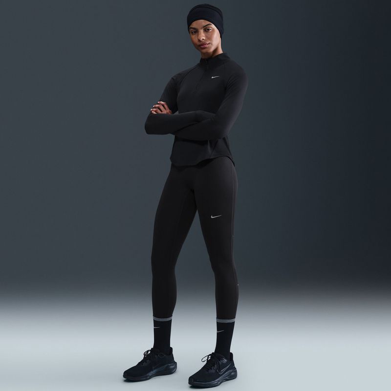 Női futóleggingek Nike Tempo High-Waisted 7/8 black 7