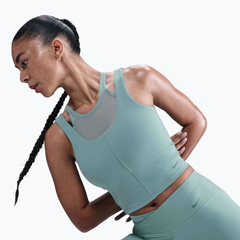 Nike One Fitted Dri-Fit Cropped Tank cannon/bicoastal női edzőfelső 6