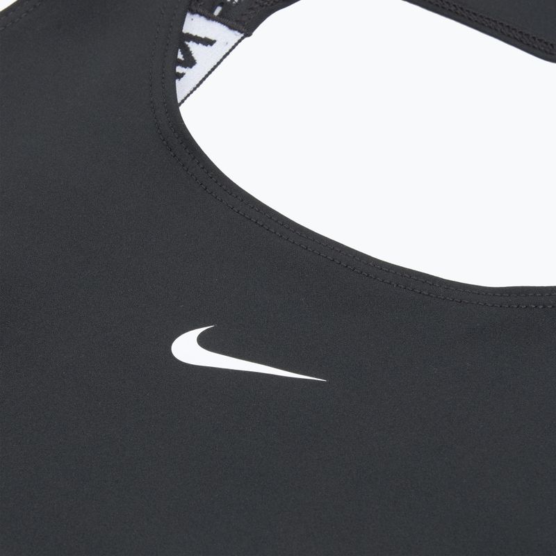 Női edzőpóló Nike Pro Dri-Fit black/white 3