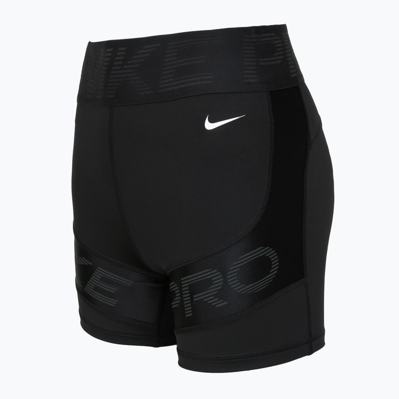 Női Nike Pro Sculpt High Waisted 5" Biker rövidnadrág fekete/antracit/fehér 7