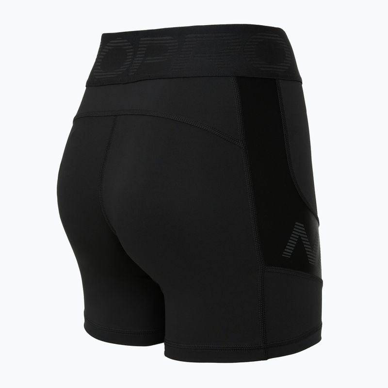 Női Nike Pro Sculpt High Waisted 5" Biker rövidnadrág fekete/antracit/fehér 8