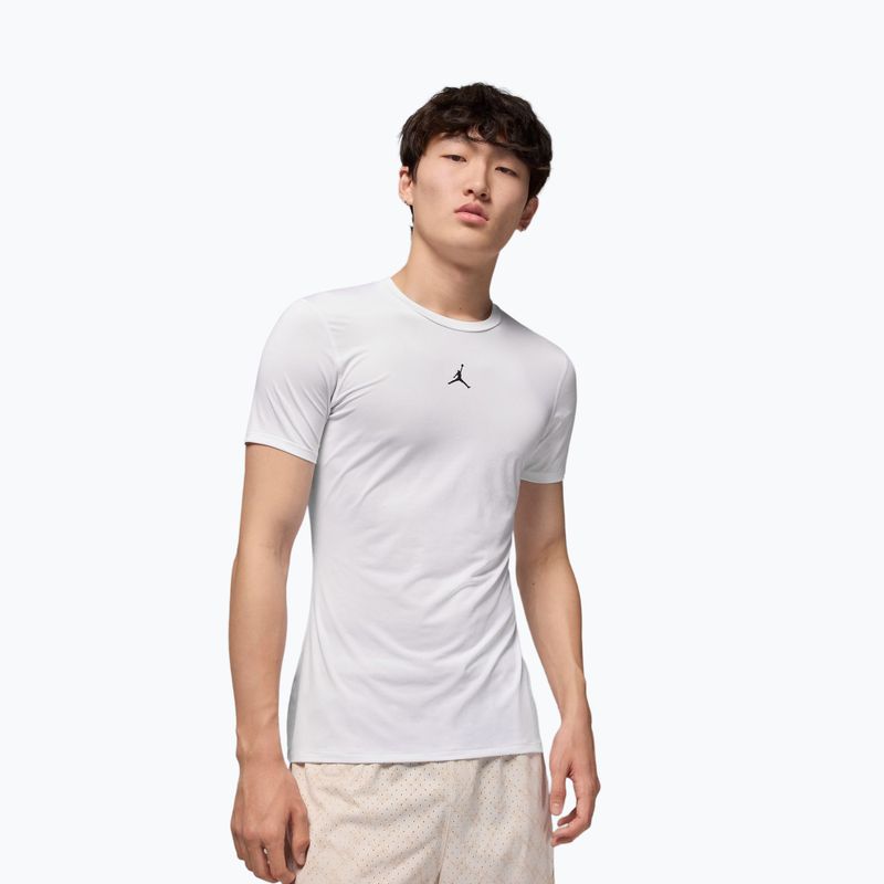 Férfi termoaktív póló Jordan Sport white/black