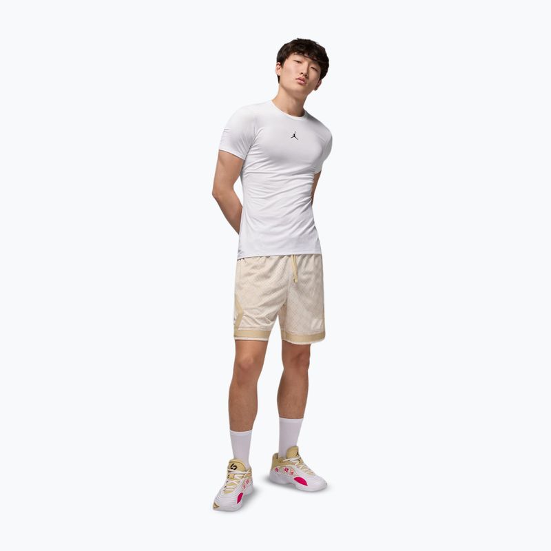 Férfi termoaktív póló Jordan Sport white/black 2