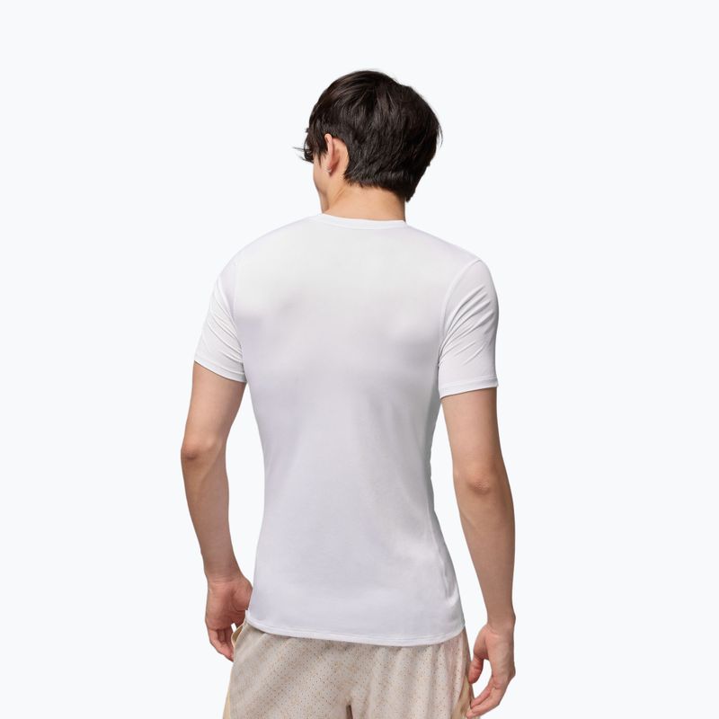 Férfi termoaktív póló Jordan Sport white/black 3