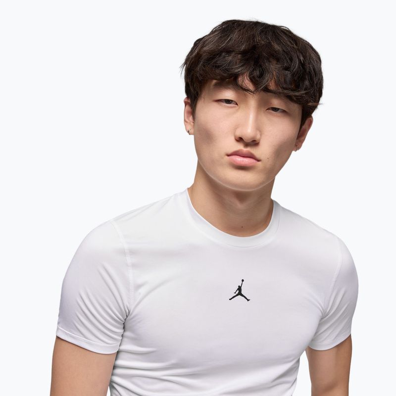 Férfi termoaktív póló Jordan Sport white/black 4