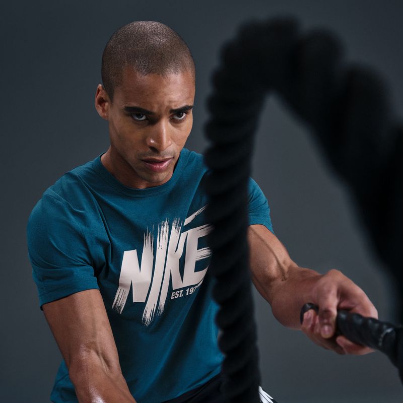 Férfi póló Nike Hyverse Dri-Fit UV Top blue force/still red 8