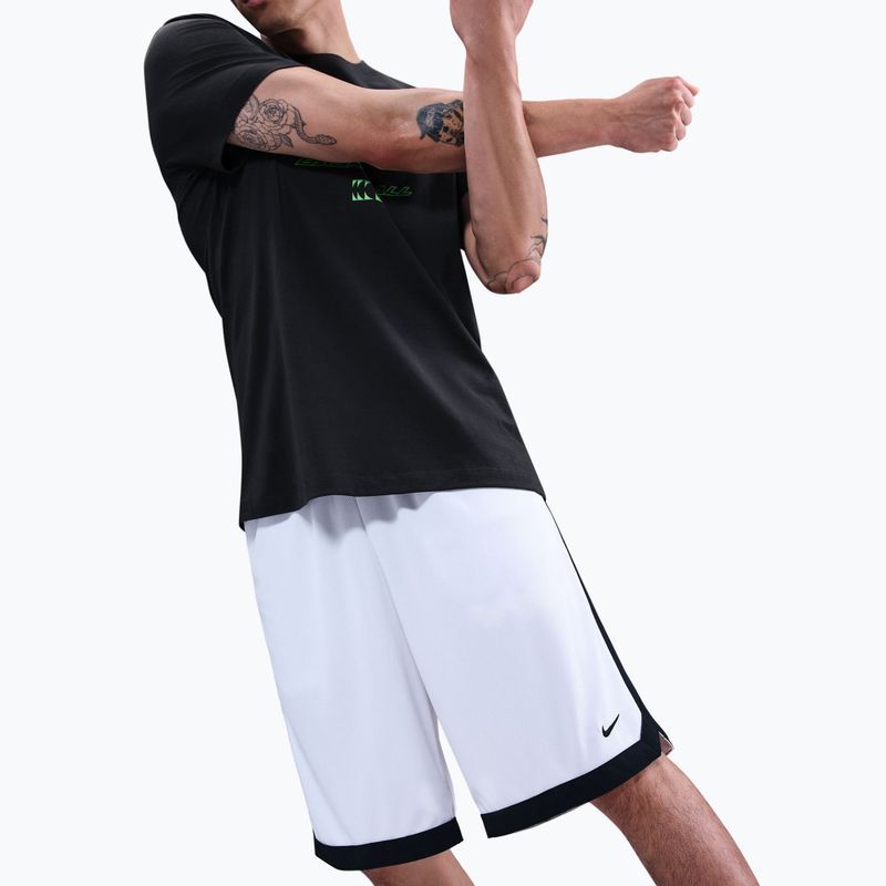 Férfi kosárlabda rövidnadrág Nike DNA Academy Dri-FIT 11" white/black/black 5