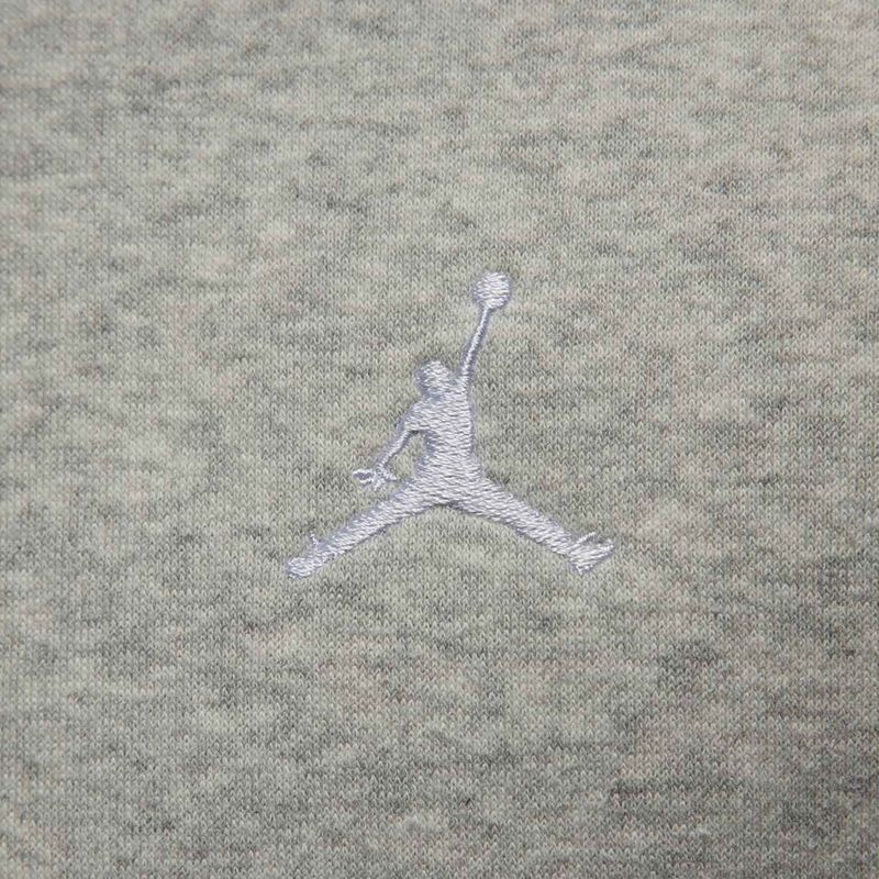 Férfi pulóver Nike Jordan Brooklyn Fleece grey heather/white 7