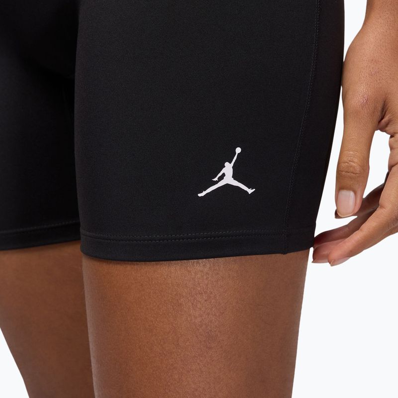 Női rövidnadrág Jordan Sport Dri-Fit High Waisted 6" black/white 4