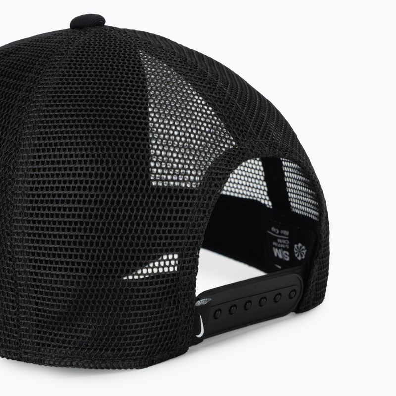 Férfi trucker sapka Nike Rise Structured Trucker black/black/white 4