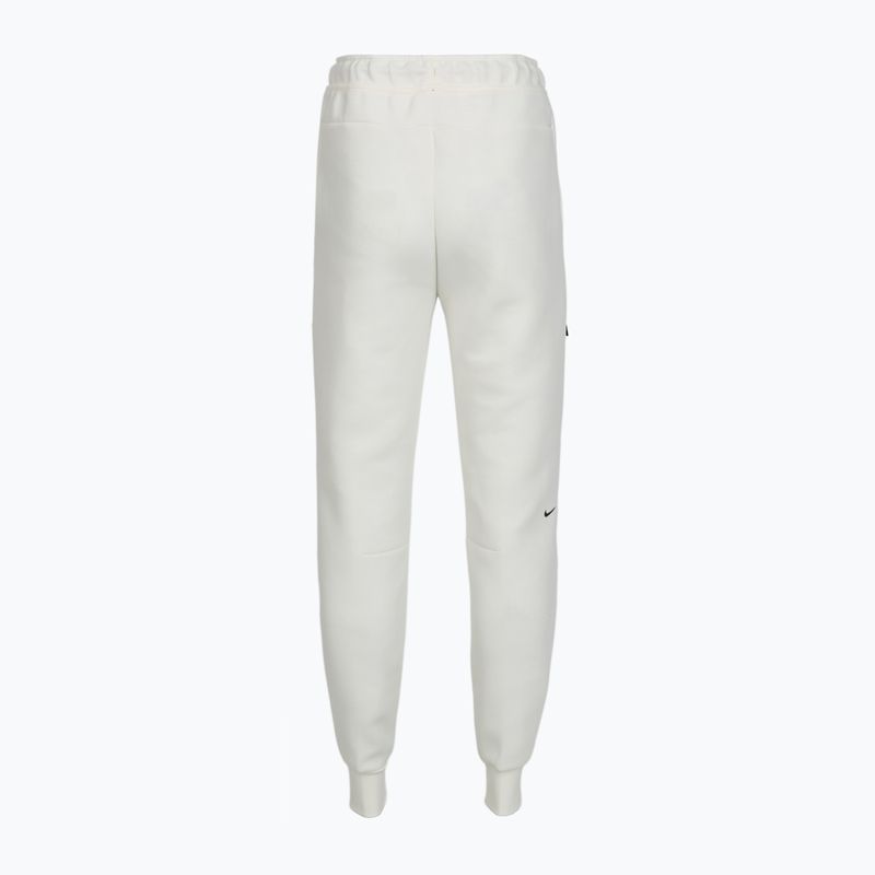 Női melegítőnadrág Nike Sportswear Tech Fleece Mid-Rise sail/black 4