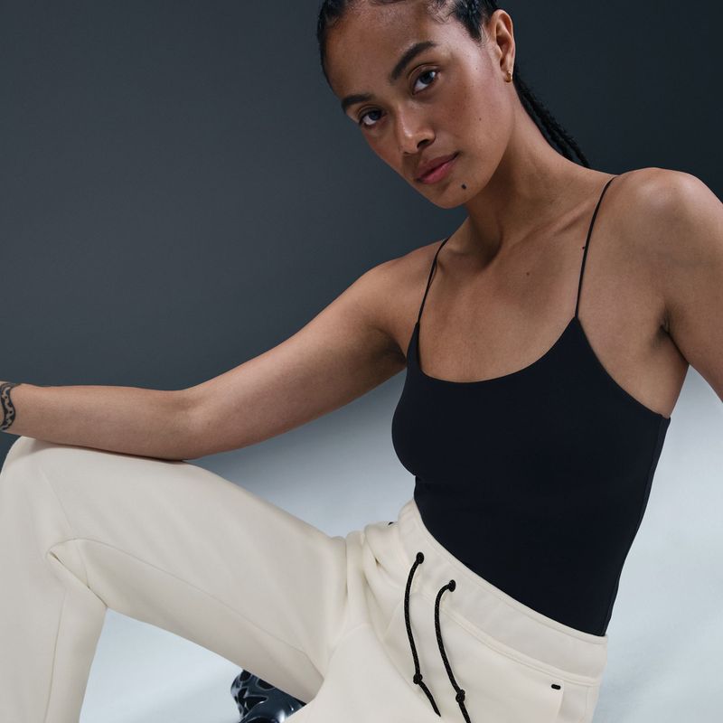 Női melegítőnadrág Nike Sportswear Tech Fleece Mid-Rise sail/black 11