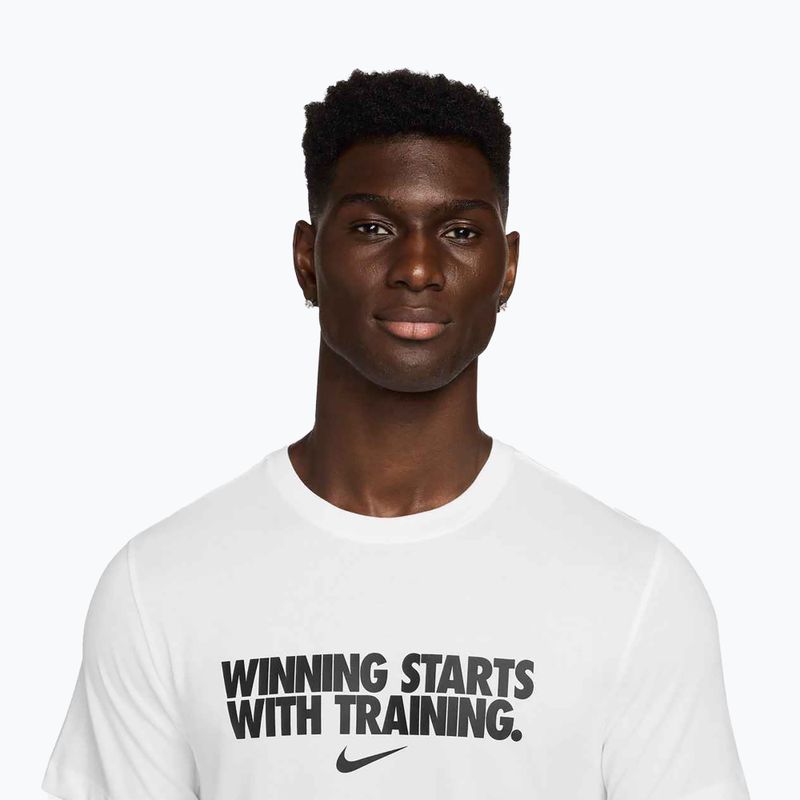 Férfi póló Nike Dri-Fit Winning white/black 3