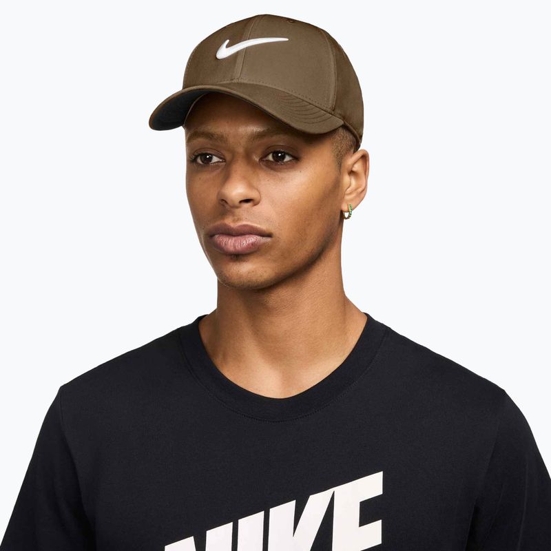 Nike Dri-FIT Club baseball sapka moha barna/fehér