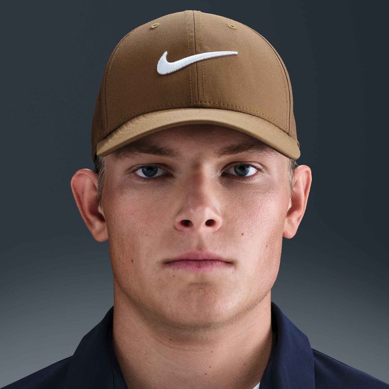 Nike Dri-FIT Club baseball sapka moha barna/fehér 7