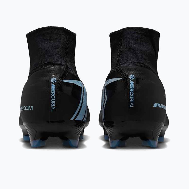 Férfi futballcipő Nike Mercurial Superfly 10 Pro FG fekete/jégkék 4
