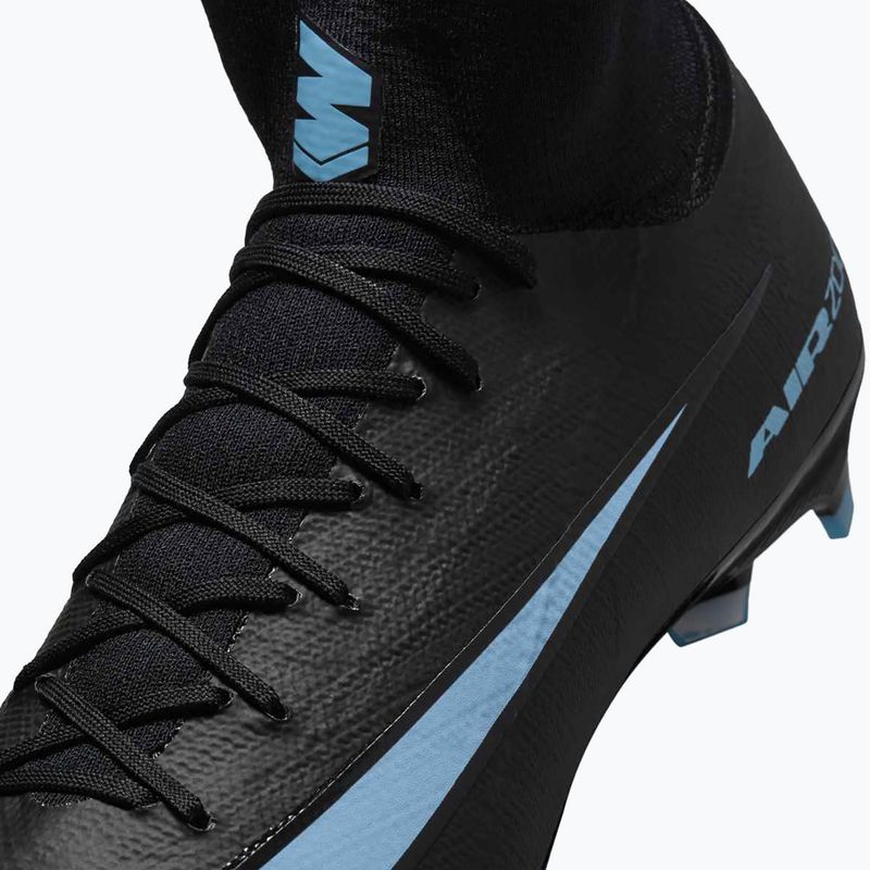 Férfi futballcipő Nike Mercurial Superfly 10 Pro FG fekete/jégkék 7