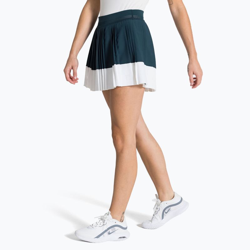 Nike Court Dri-Fit Ace Advantage teniszszoknya armory navy / fehér / fehér / fehér 5