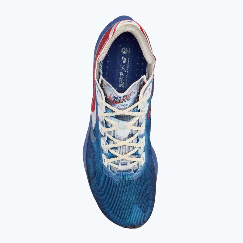 Férfi futócipő Nike Vaporfly 4 multi-color/mountain blue/fire red/clear 5
