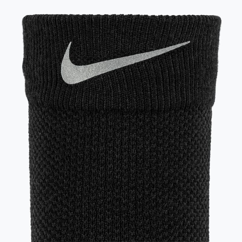 Zoknik Nike Running Lightweight Wool Crew black/dark smoke grey 3