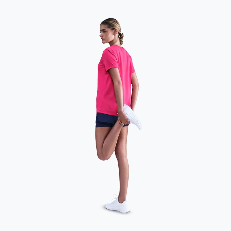 Női edzőpóló Nike Dri-Fit rush pink/white 2