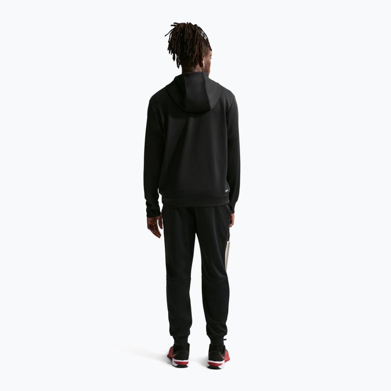 Férfi edzőpulóver Nike Flex black/black/white 2