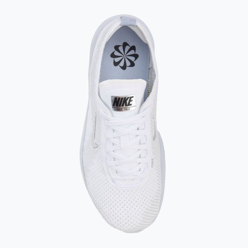 Női edzőcipő Nike Free 2025 white/ghost/metallic silver 5