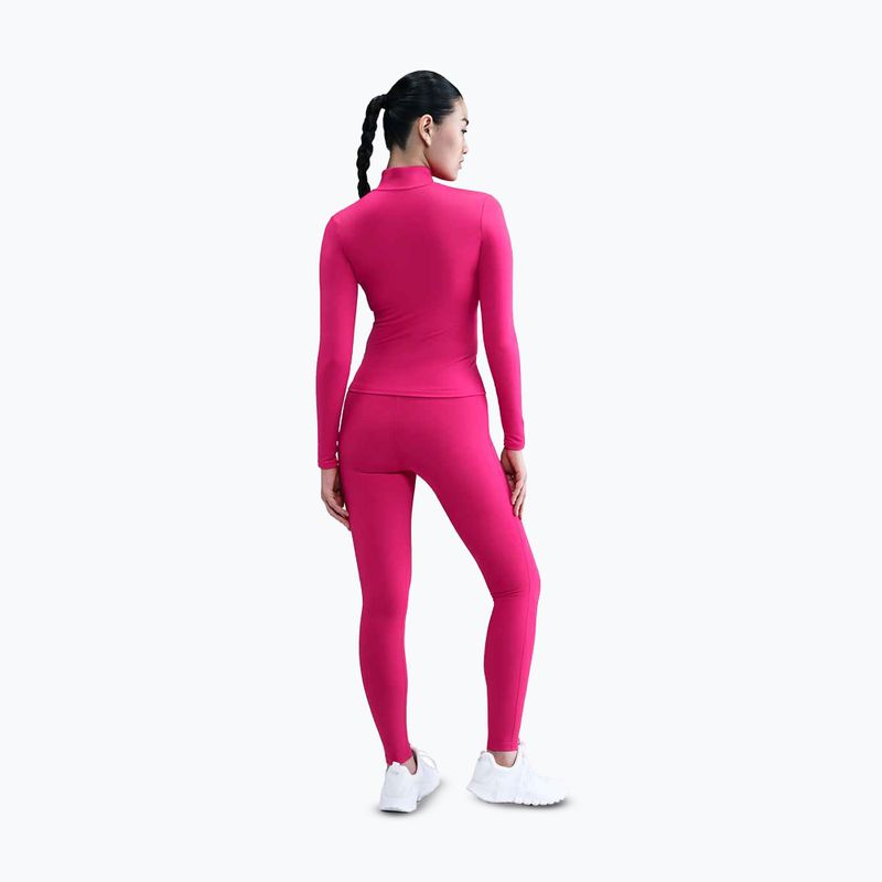 Női leggings Nike One Seamless Front Rush Pink/White 4