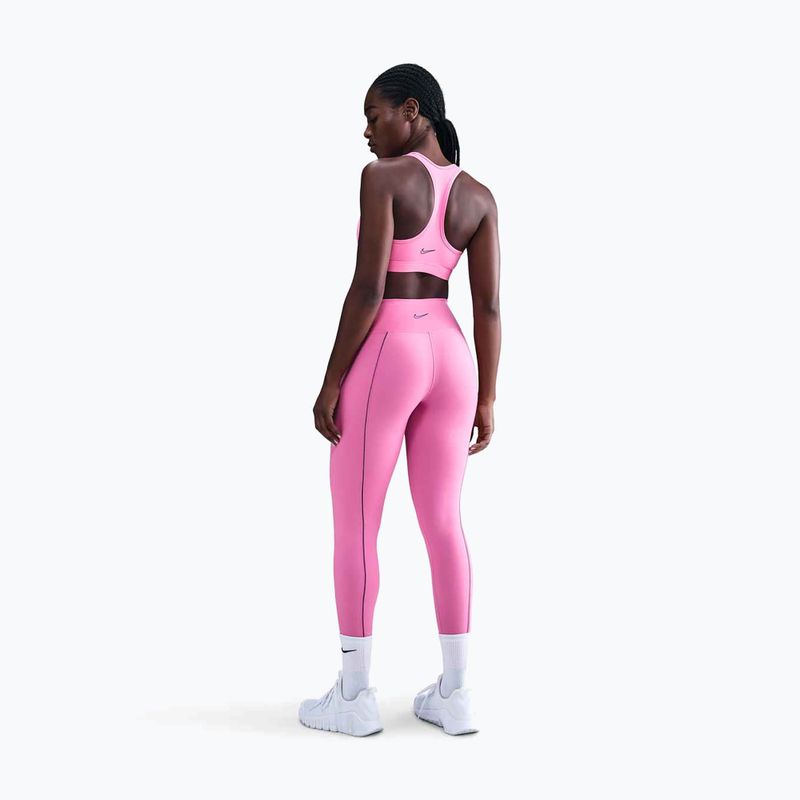 Női leggings Nike One High-Waisted playful pink 3