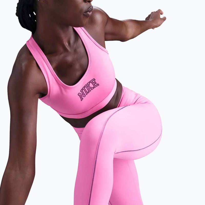 Női leggings Nike One High-Waisted playful pink 4