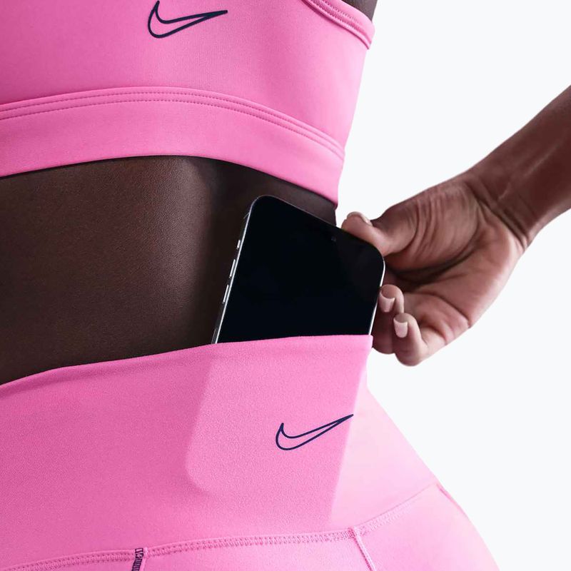 Női leggings Nike One High-Waisted playful pink 5