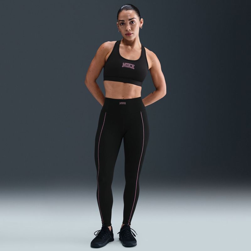 Nike Swoosh Medium Support fekete edzőmelltartó 7
