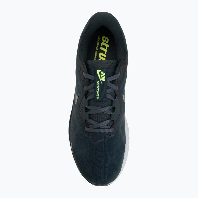 Férfi futócipő Nike Structure 26 Wide seaweed/volt/pure platin 5