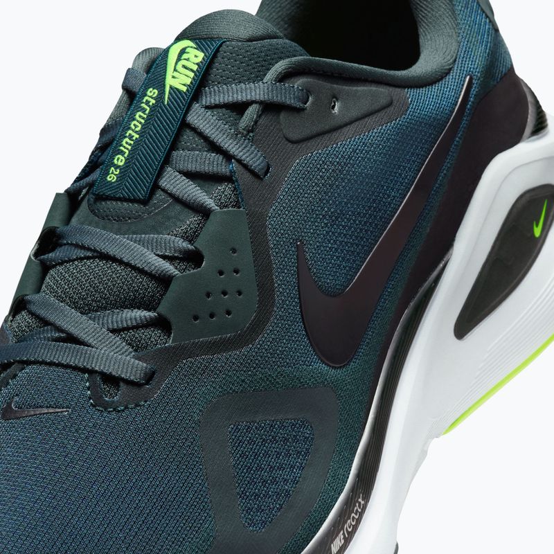 Férfi futócipő Nike Structure 26 Extra Wide seaweed/volt/pure platinum 3