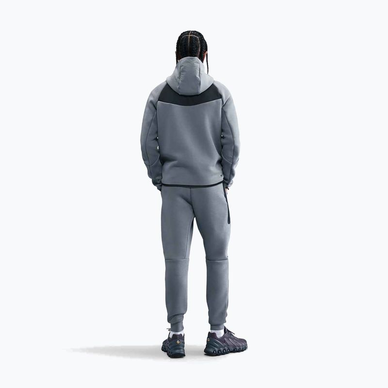 Férfi nadrág Nike Tech Joggers cool grey/cool grey/volt 2