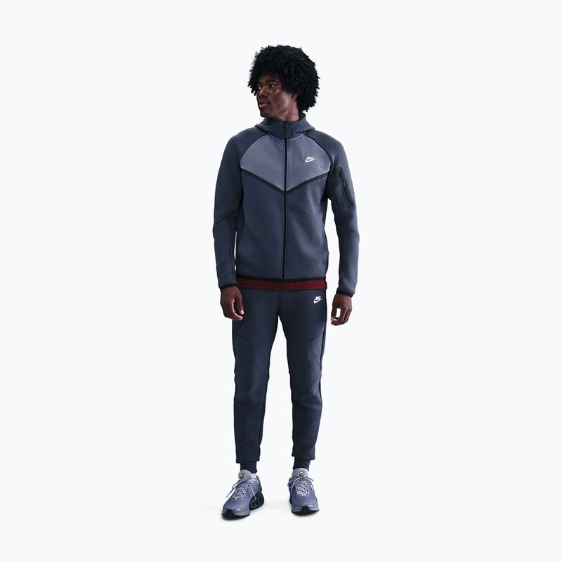 Férfi széldzseki Nike Tech Windrunner Full-Zip thunder blue/metallic silver 2