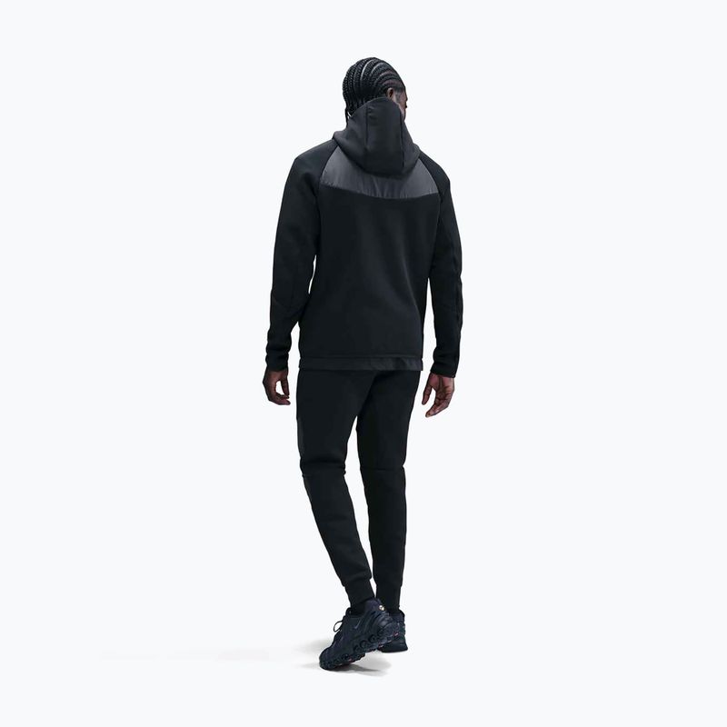 Férfi nadrág Nike Tech Joggers black/dark smoke grey/metallic gold 3