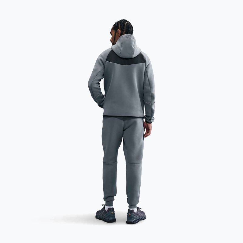 Férfi pulóver Nike Tech Windrunner Full-Zip cool grey/dark smoke grey/volt 2