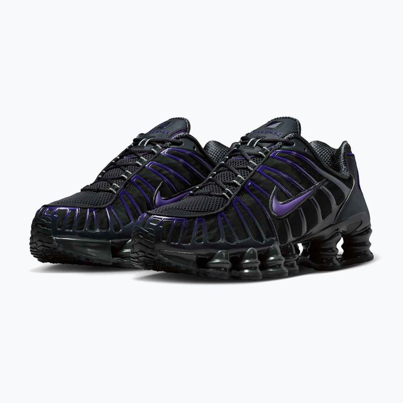 Férfi cipők Nike Shox TL dark smoke grey/court purple 4