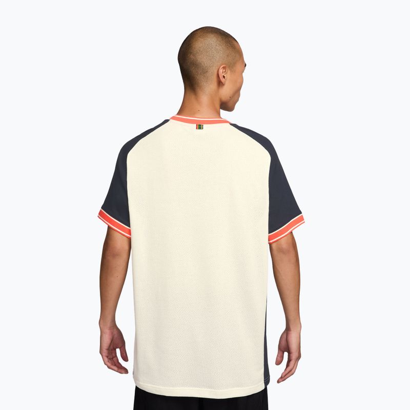 Férfi teniszpóló Nike Court Heritage sail/dark obsidian 2