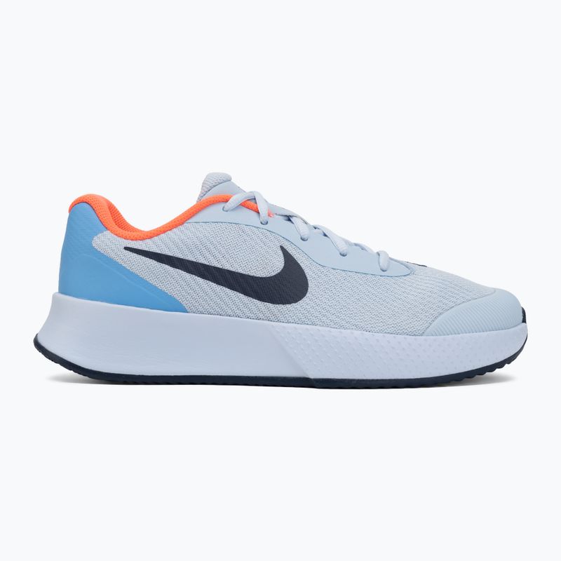 Férfi cipők Nike Vapor Lite 3 Clay hydrogen blue/hot lava/midnight navy 2