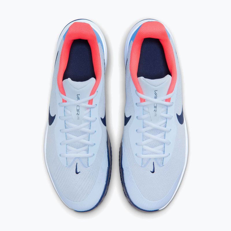 Férfi cipők Nike Vapor Lite 3 Clay hydrogen blue/hot lava/midnight navy 12