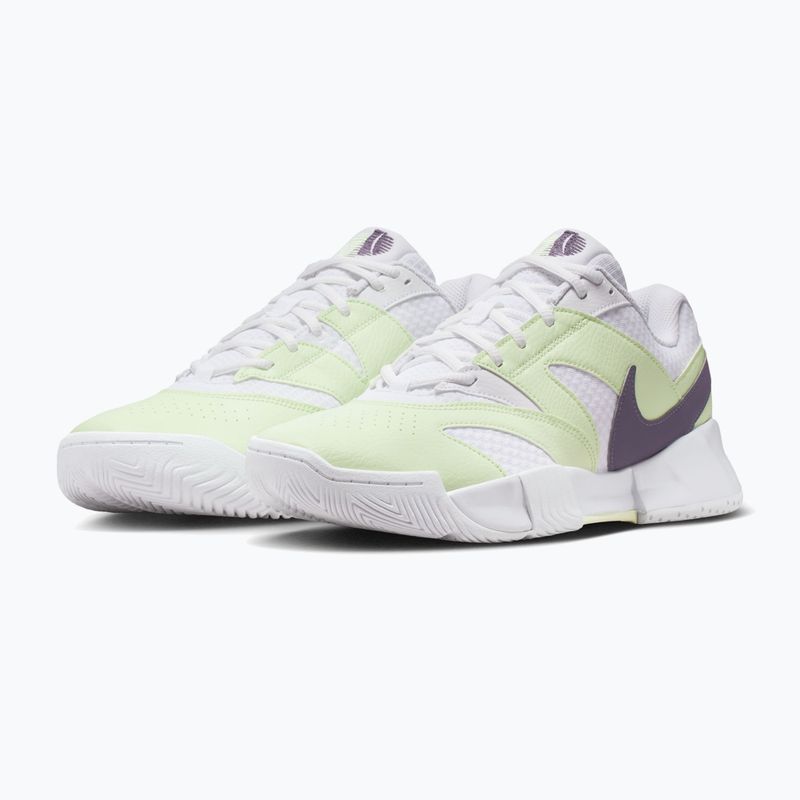 Nike Court Lite 4 férfi cipő white/volt tint/dark raisin 3