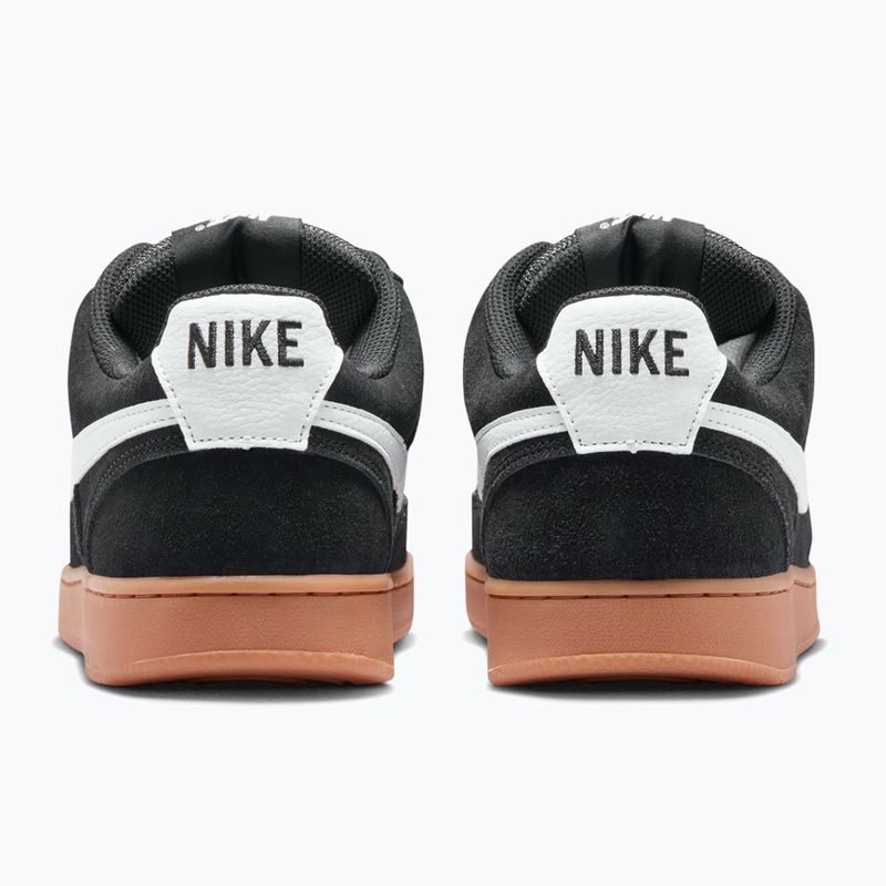 Férfi cipők Nike Court Vision Low FL black/gum med brown/white 4