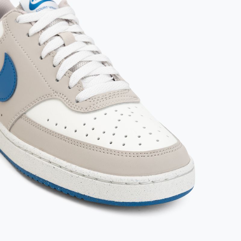 Férfi cipők Nike Court Vision Low sail/cream ii/brilliant blue 7