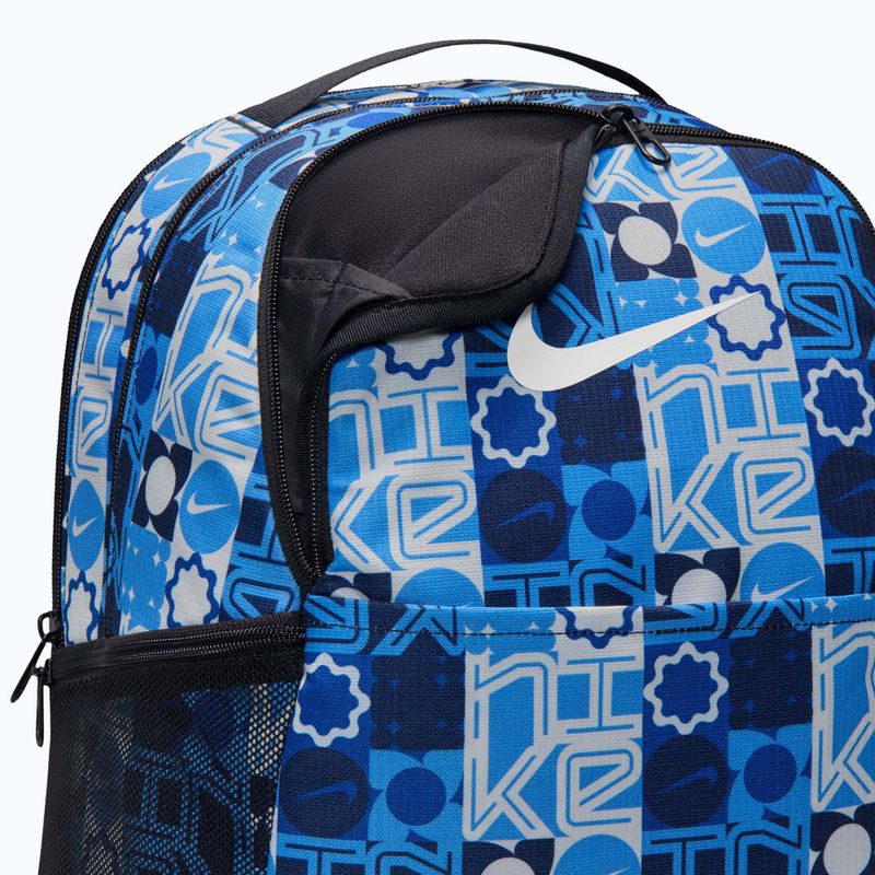 Nike Brasilia edzőhátizsák 9.5 24 l university blue/black/white 7